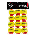 Dunlop Mini Tennis Stage 3 Red, 12er